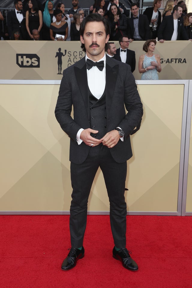 Milo Ventimiglia at 2018 SAG Awards