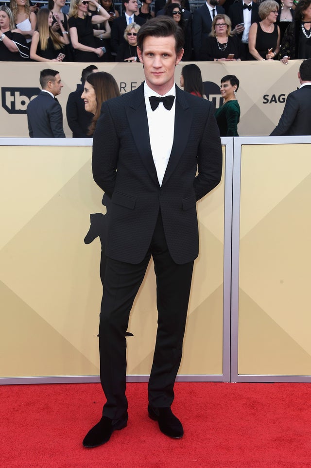 Matt Smith at 2018 SAG Awards