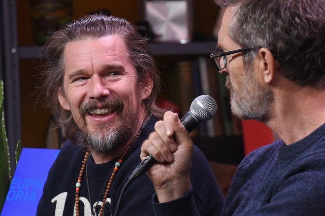 Ethan Hawke and Rupert Everett at Sundance