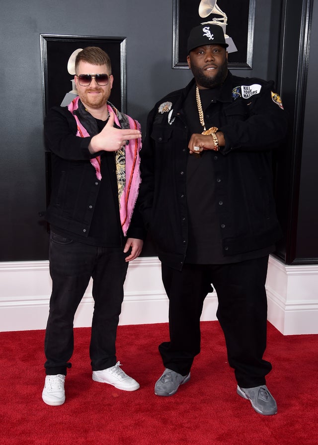 El-P and Killer Mike at 2018 GRAMMYS