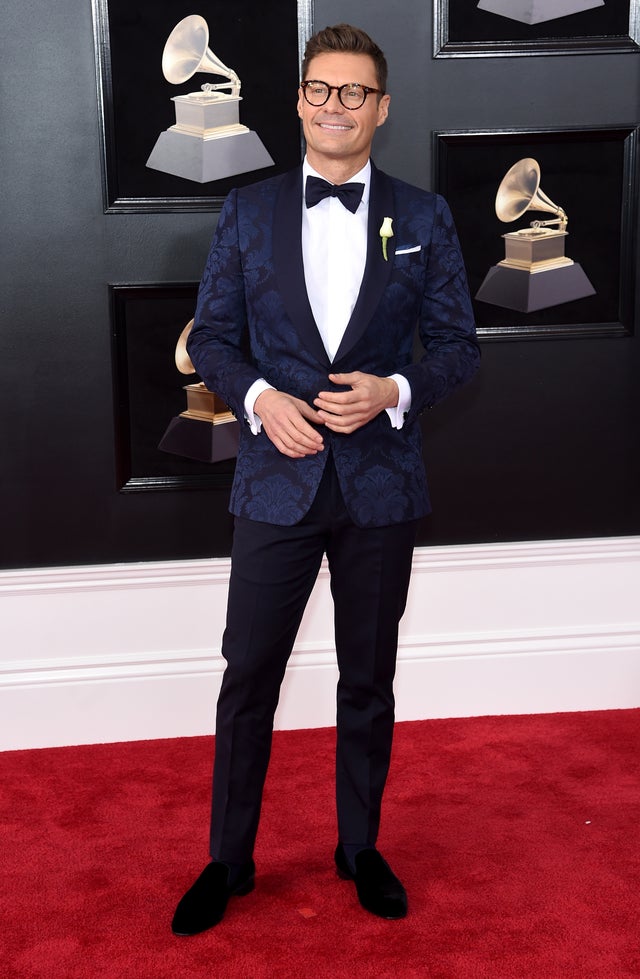 Ryan Seacrest at 2018 GrammYS