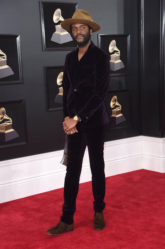 Gary Clark Jr at 2018 GRAMMYs