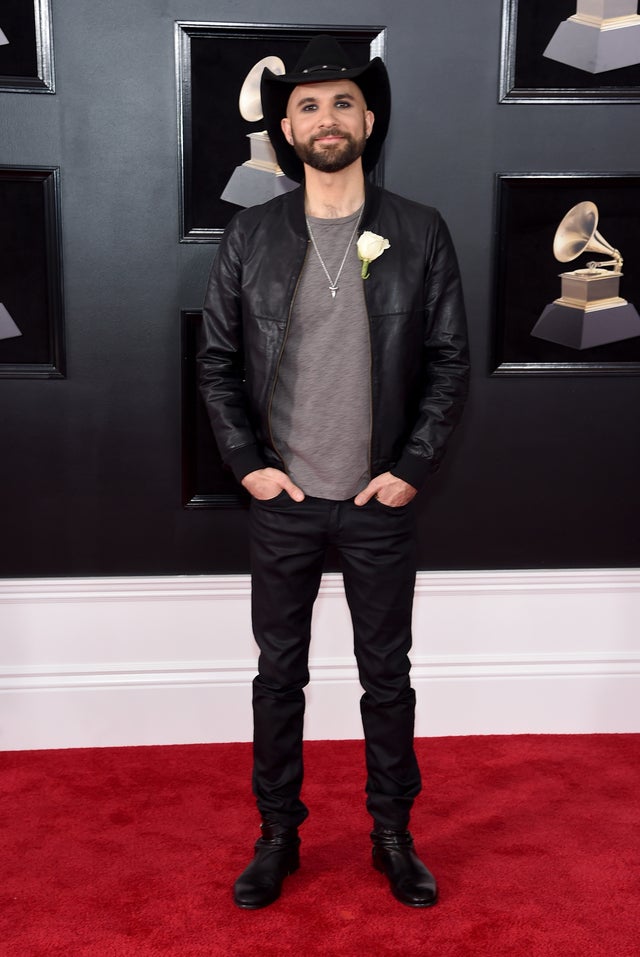 Joe Saylor at 2018 GRAMMYs