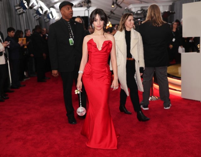 Camila Cabello at 2018 GRAMMYs