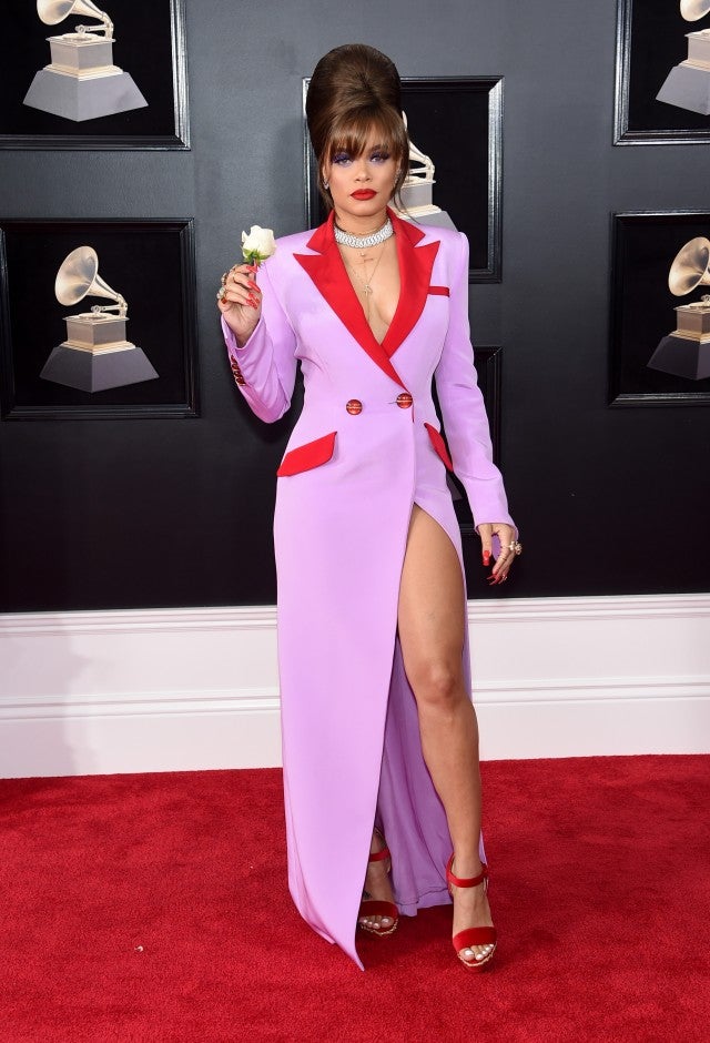 Andra Day at 2018 GRAMMYs