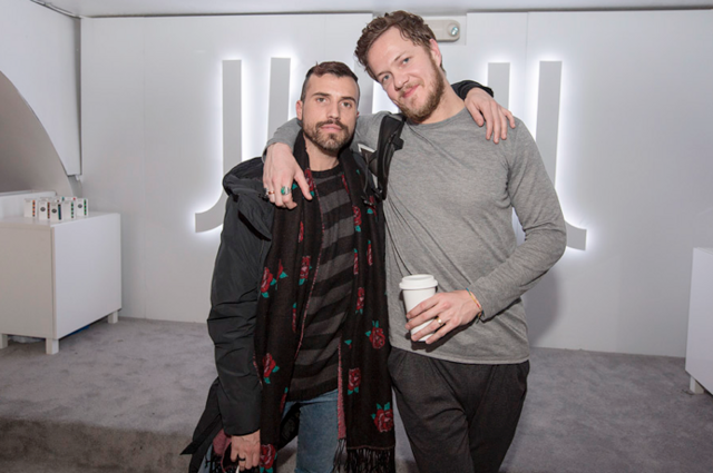 Tyler Glenn and Dan Reynolds at Sundance 2018