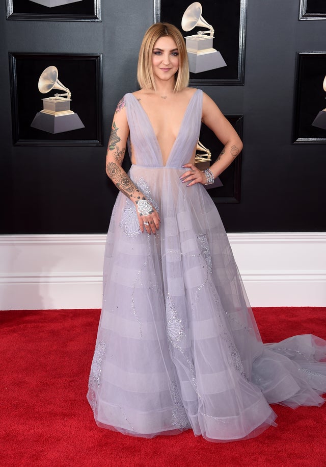 Julia Michaels at 2018 GRAMMYs