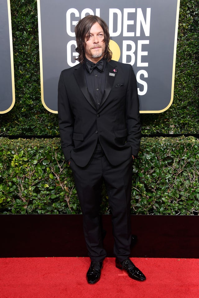Norman Reedus at 2018 Golden Globes