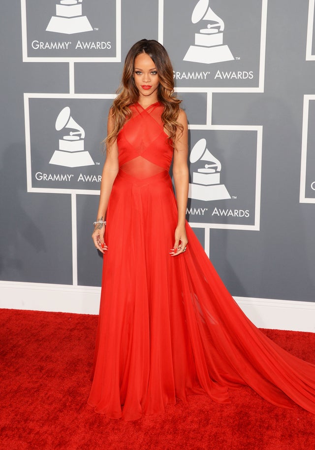 Rihanna Grammys 2013