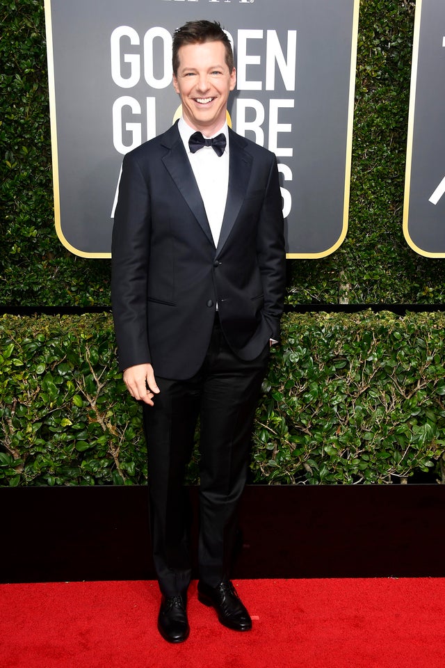 Sean Hayes at 2018 Golden Globes