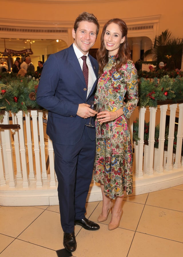 Allen Leech and Jessica Blair Herman