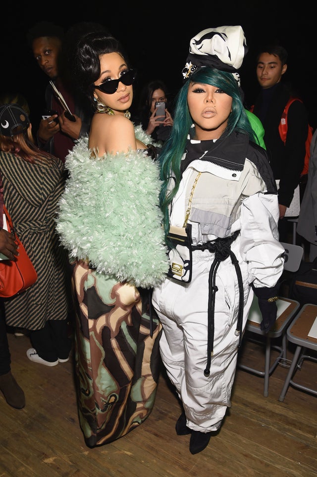 Cardi B Lil Kim NYFW