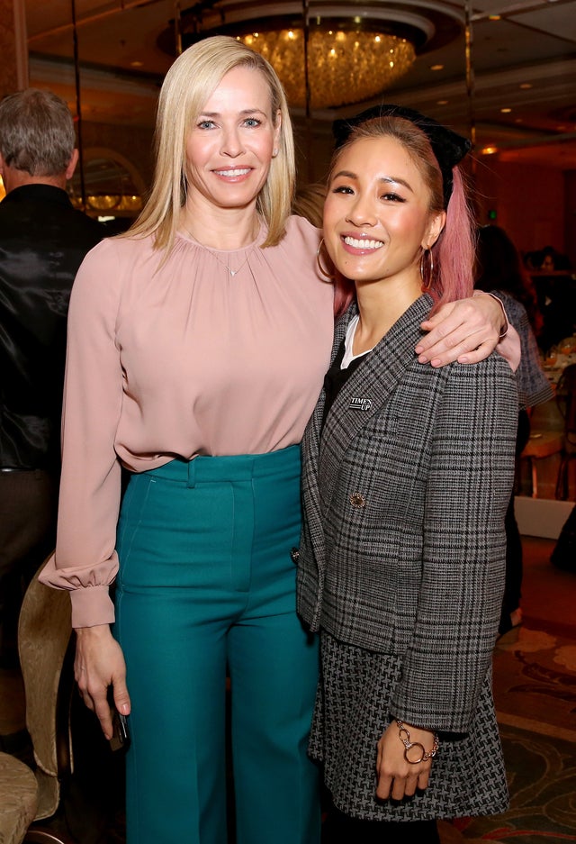 Chelsea Handler and Constance Wu