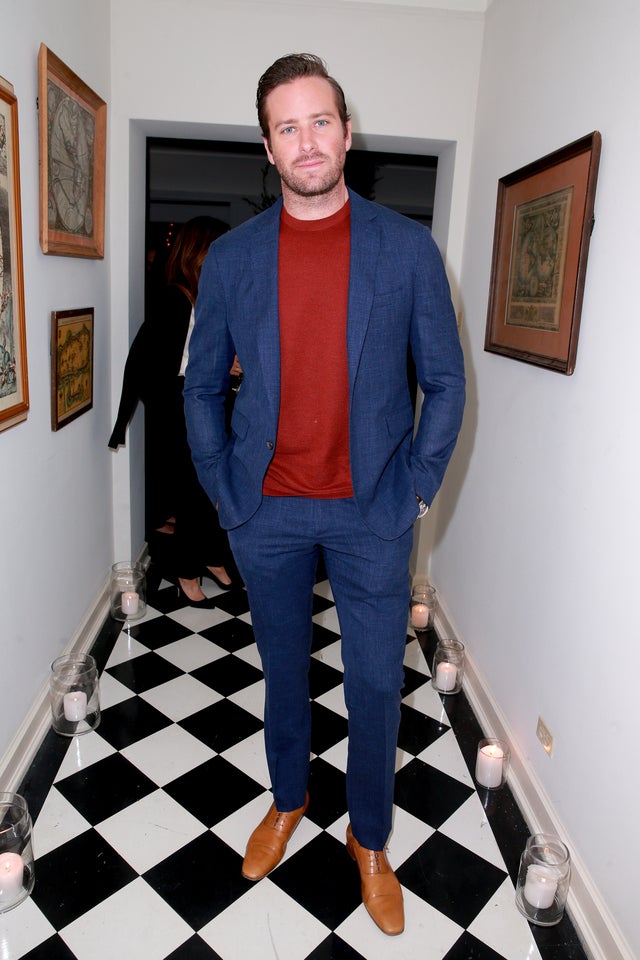 Armie Hammer at Call Me By Your Name celebration