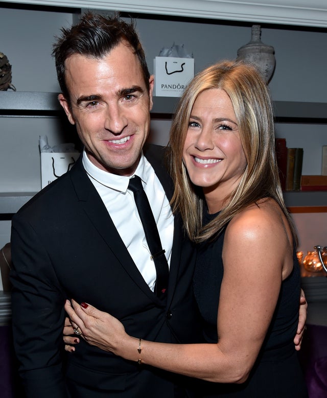 Jennifer Aniston and Justin Theroux 2014