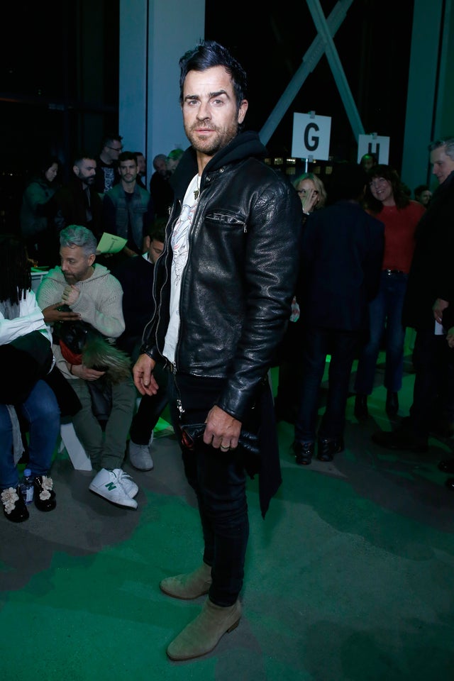 Justin Theroux at NYFW