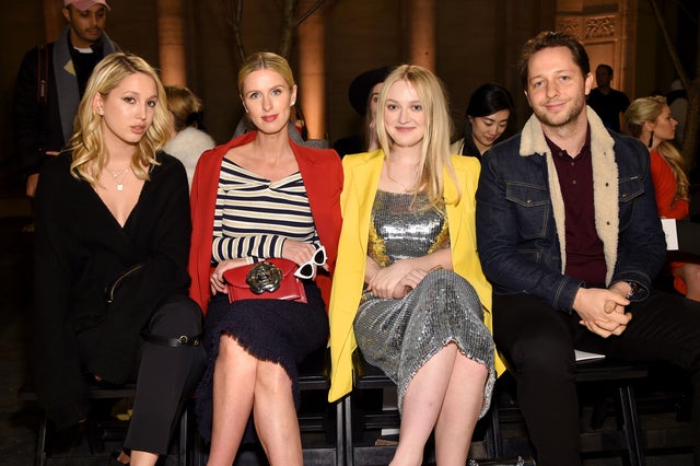 Princess Maria-Olympia, Nicky Hilton, Dakota Fanning Derek Blasberg