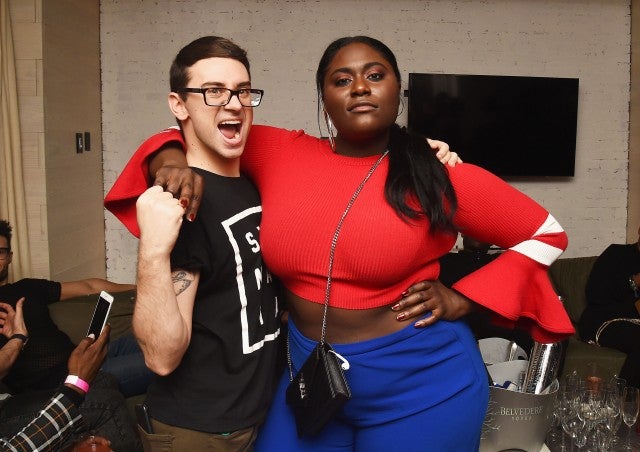 Christian Siriano and Danielle Brooks NYFW