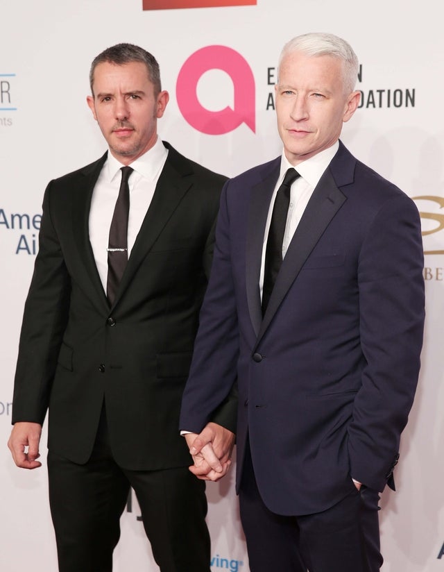 Anderson Cooper and Benjamin Maisani