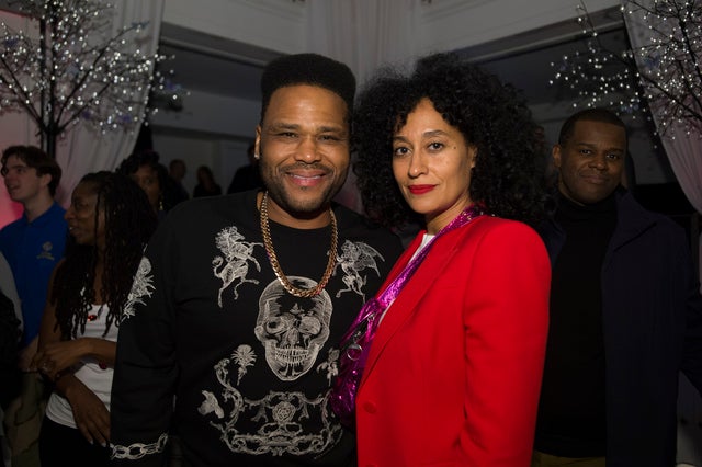 Anthony Anderson and Tracee Ellis Ross at 4th season wrap party