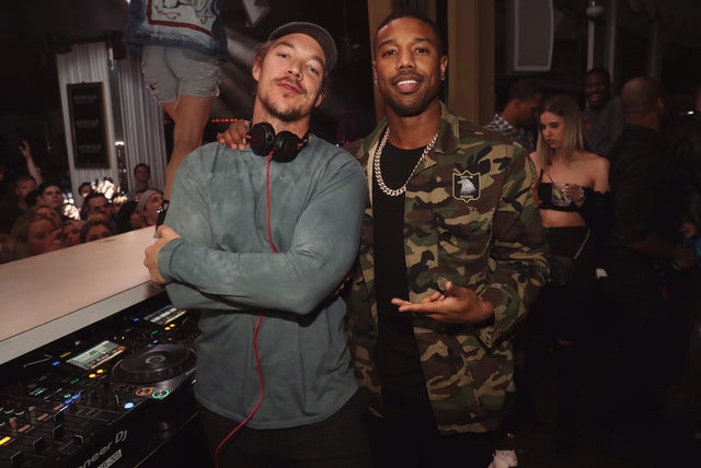 Dilpo and Michael B. Jordan