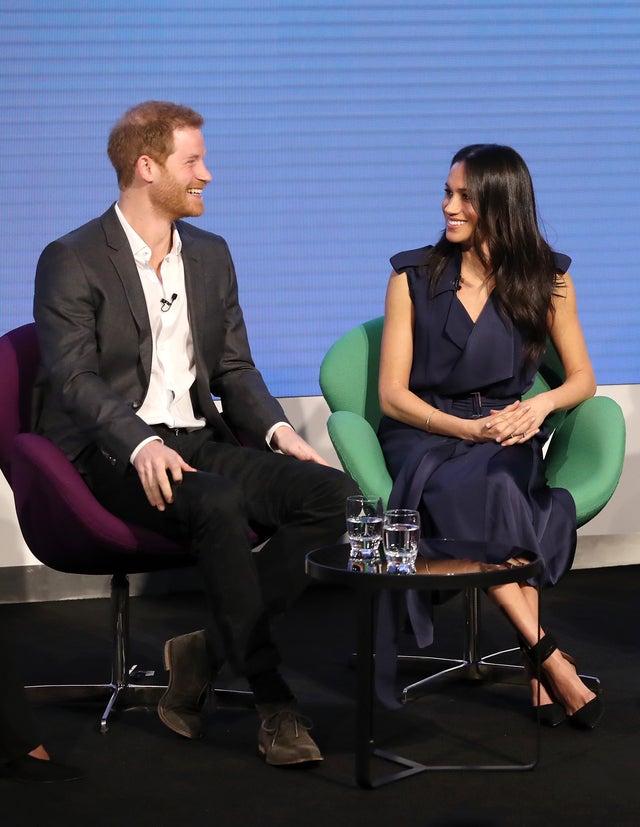 Prince Harry and Meghan Markle at Royal Foundation Forum