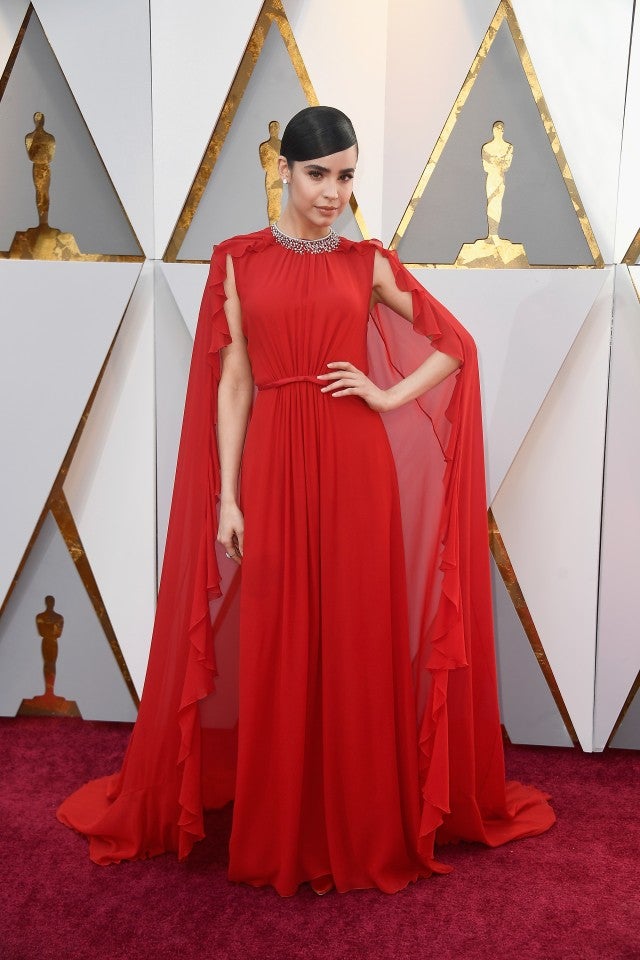 Sofia Carson at 2018 Oscars