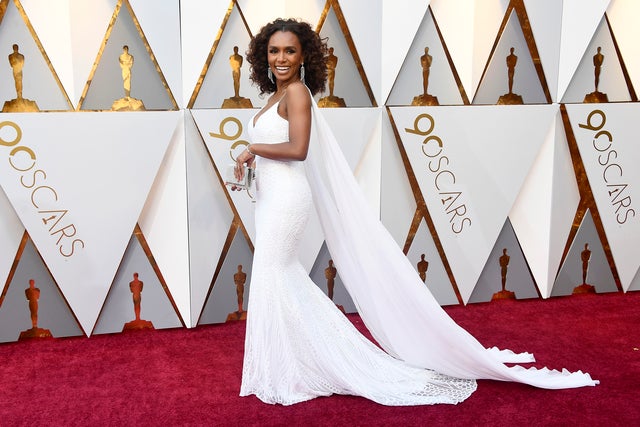 Janet Mock at 2018 Oscars