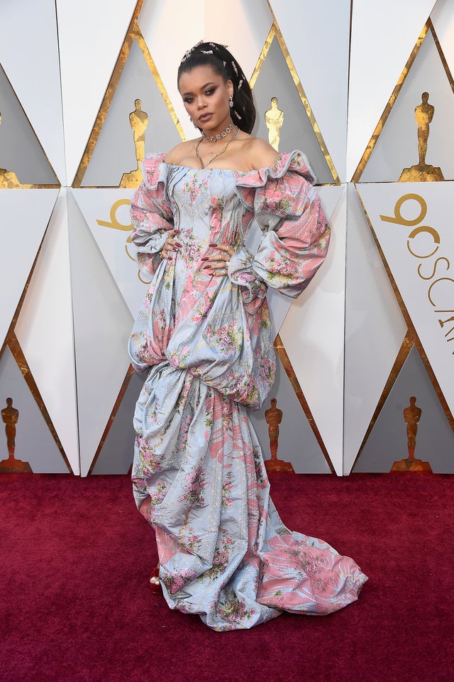 Andra Day at 2018 Oscars