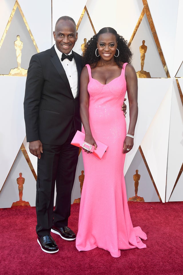 Julius Tennon and Viola Davis at 2018 Oscars