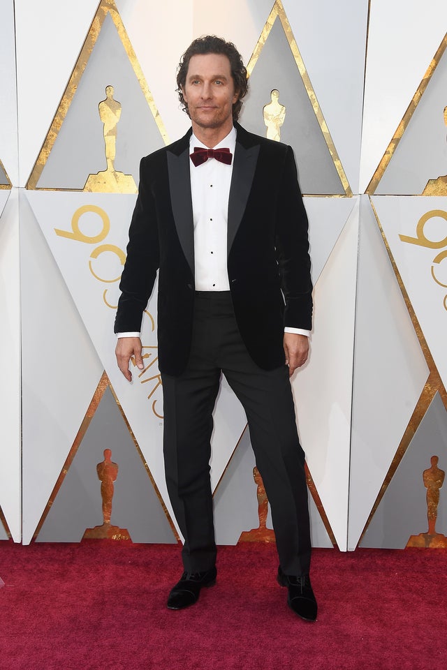 Matthew McConaughey at 2018 Oscars