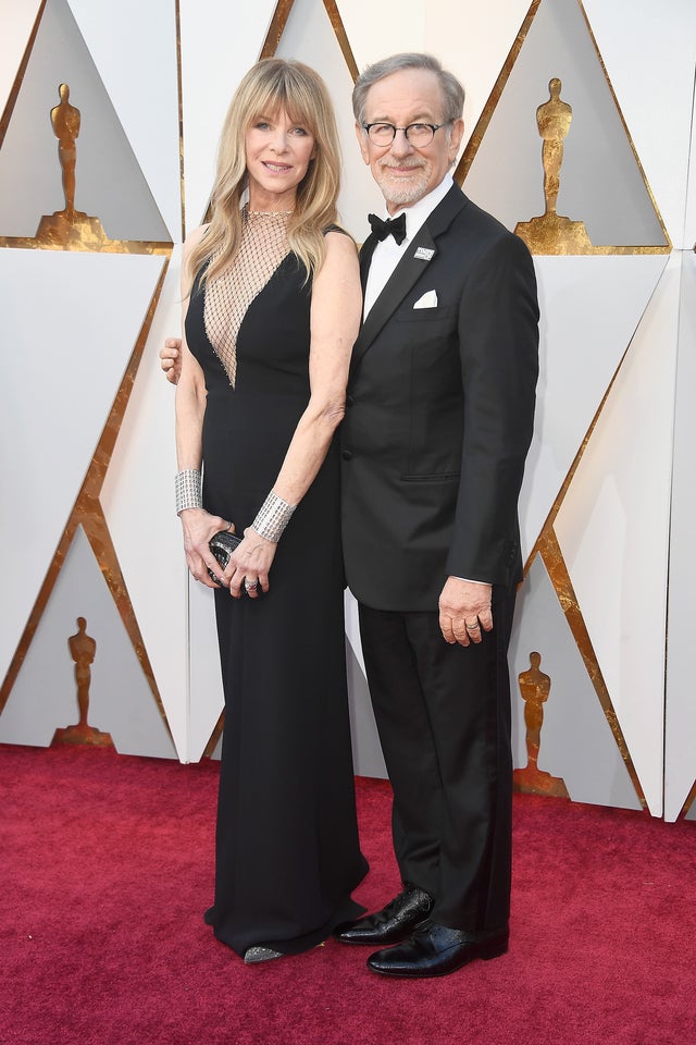 Kate Capshaw and Steven Spielberg at 2018 Oscars