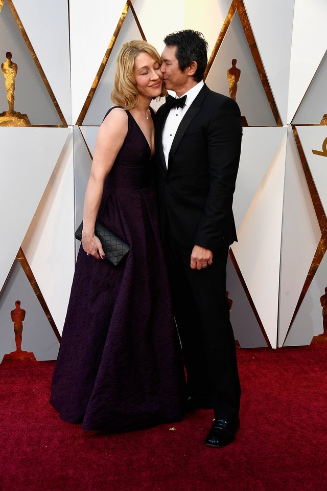 Yvonne Boismier Phillips and Lou Diamond Phillips at 2018 Oscars