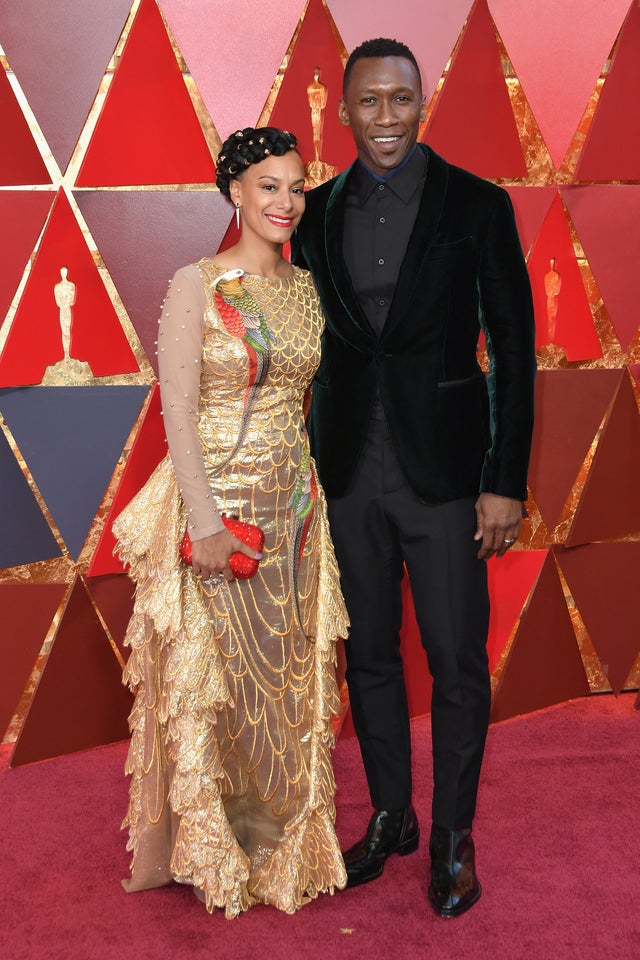 Amatus Sami-Karim and Mahershala Ali at 2018 oscars