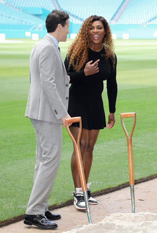 Serena Williams at Miami Open groundbreaking