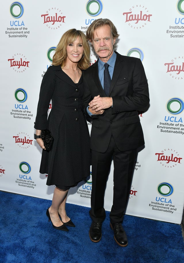 Felicity Huffman and William H. Macy at UCLA