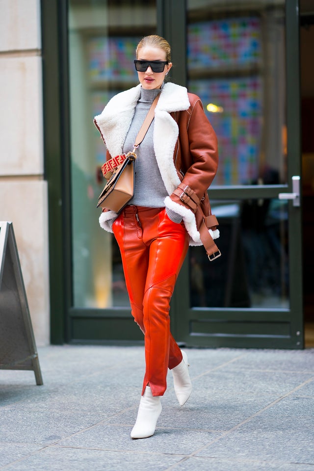 Rosie Huntington-Whiteley in Soho