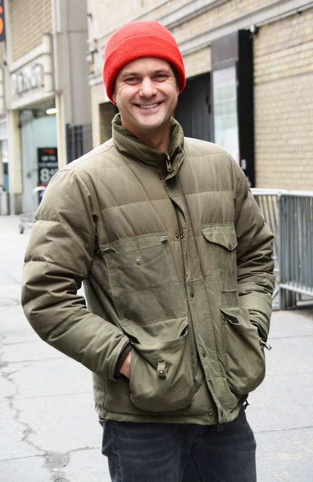 Joshua Jackson in NYC