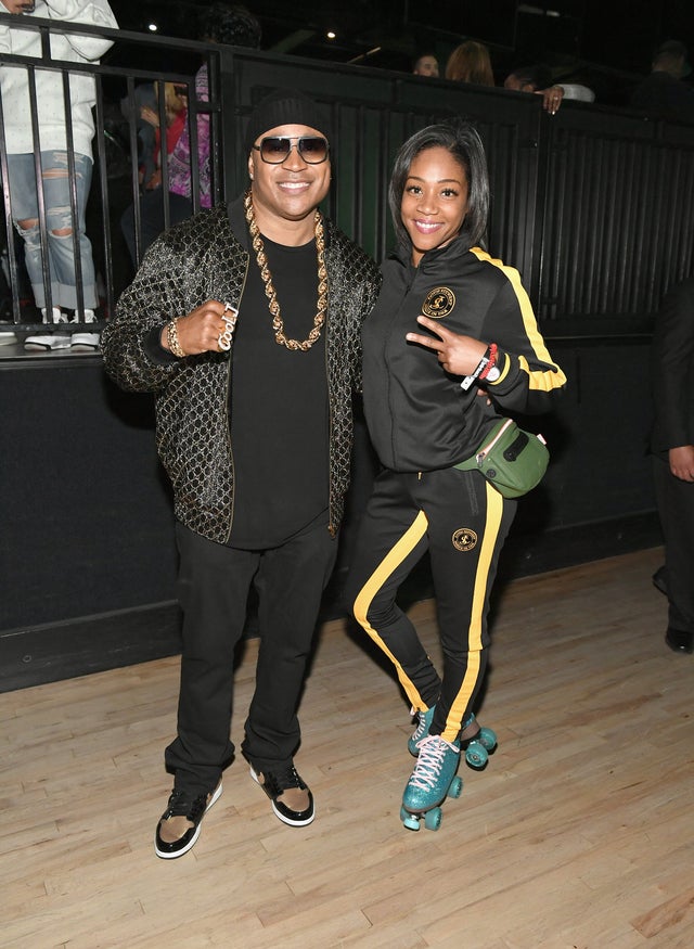 LL Cool J and Tiffany Haddish