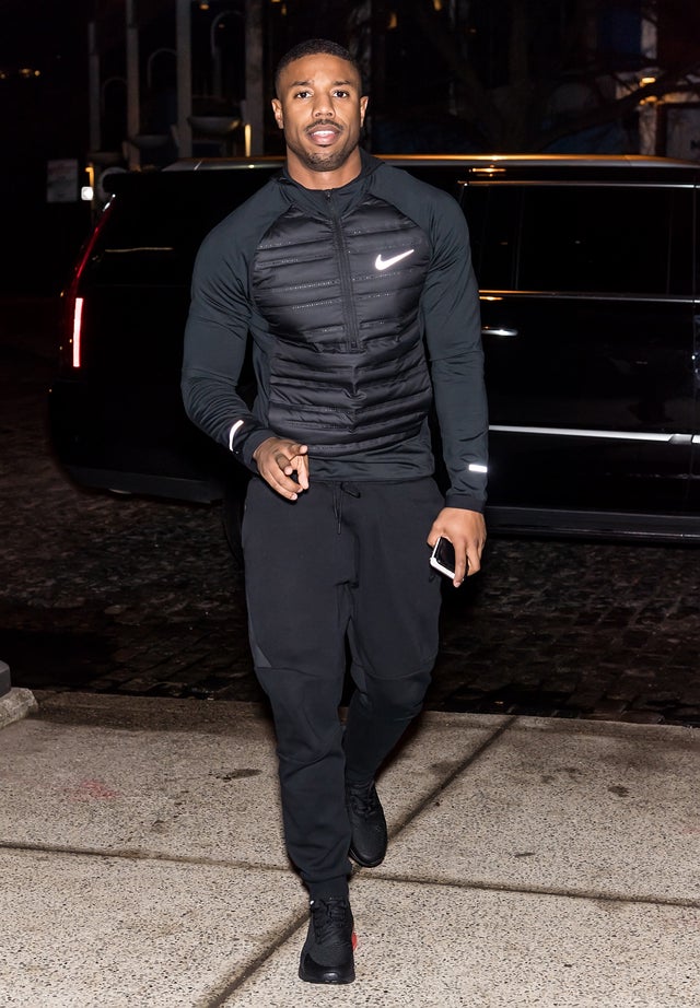 Michael B Jordan in Philadelphia