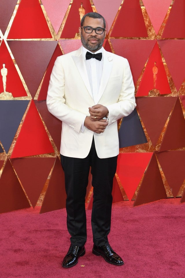 Timothée Chalamet Lights Up the 2018 Oscars in a White Berluti Suit