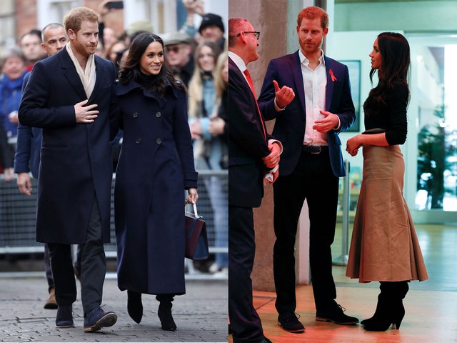 Meghan Markle and Prince Harry at World AIDS Day events