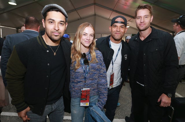 Wilmer Valderrama, Emily Wickersham, Amaury Nolasco, and Justin Hartley