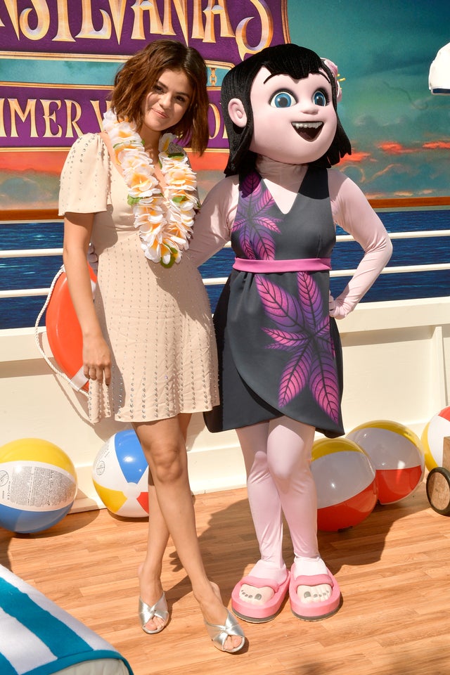 Selena Gomez at Hotel Transylvania 3 event