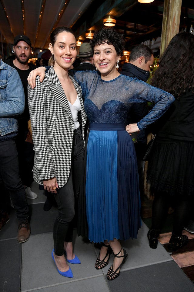 Aubrey Plaza and Alia Shawkat 