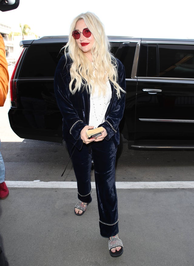 Kesha at LAX