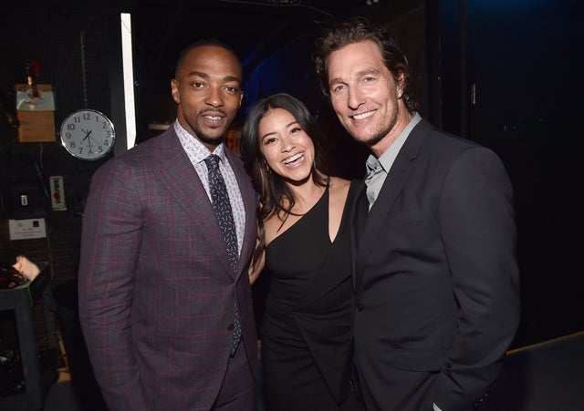  Anthony Mackie, Gina Rodriguez and Matthew McConaughey