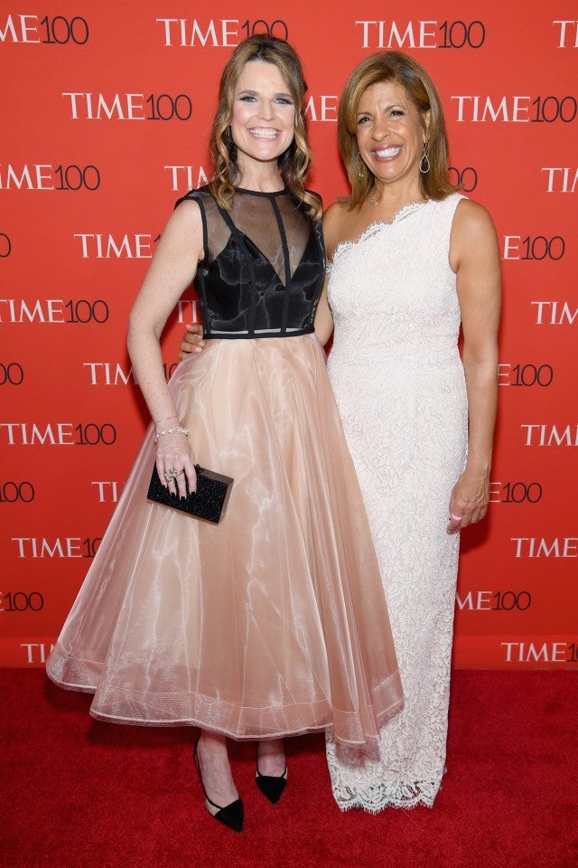 Savannah Guthrie and Hoda Kotb