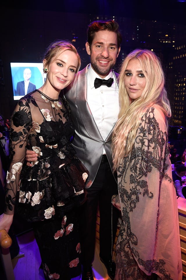 Emily Blunt, John Krasinski and Kesha at Time 100 Gala