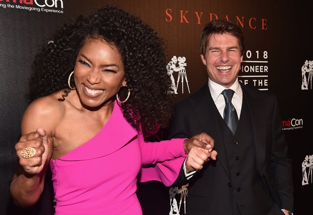 Angela Bassett and Tom Cruise